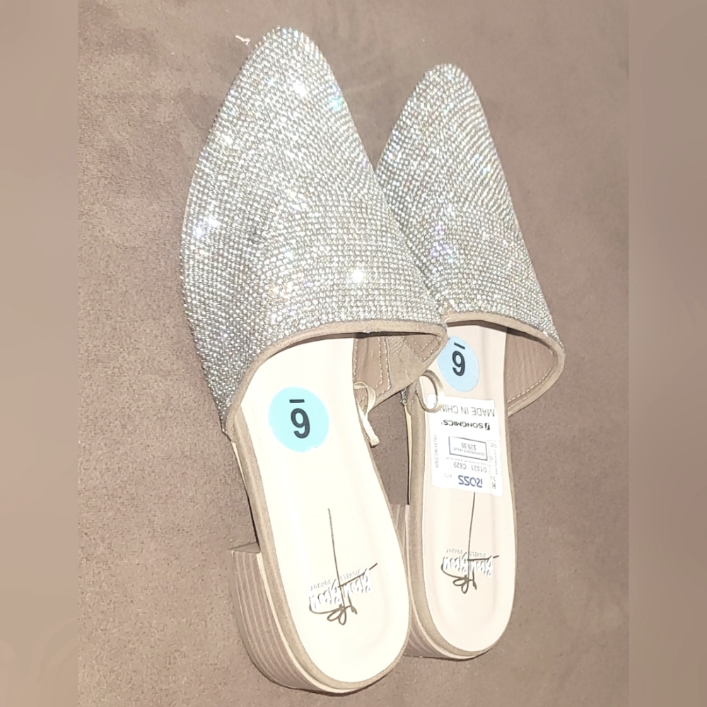 shiny ballerinas size 6